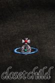 画像5: ヴィヴィアンウエストウッド 中古 / カラーオーブ刺繍Tシャツ S モスグリーン  H-26-09-13-013-ts-OD-ZH (5)