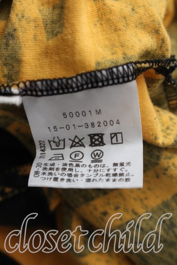 画像4: ANGLOMANIA 中古 / オーバーサイズTシャツ 38（M相当） 黄色  H-26-09-13-017-to-OD-ZH (4)