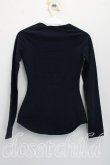 画像2: ヴィヴィアンウエストウッド 中古 / カラーオーブ刺繍カットソー S 紺  H-26-09-13-019-to-OD-ZH (2)