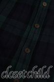 画像6: ヴィヴィアンウエストウッド MAN 中古 / タータンチェックロングシャツ FREE 緑  H-26-09-20-017-bl-OD-ZH (6)