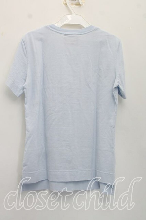 画像2: ヴィヴィアンウエストウッド 中古 / ペインティングバニーTシャツ 02（9号相当） 青  H-26-09-20-023-ts-OD-ZH (2)
