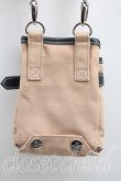 画像2: ヴィヴィアンウエストウッド 中古 / ロゴマニアショルダーポーチ  ベージュ  H-26-09-20-031-ba-OD-ZH (2)