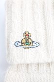 画像2: ヴィヴィアンウエストウッド 中古 / カラーオーブ刺繍手袋  生成  H-26-09-20-040-gd-OD-ZH (2)
