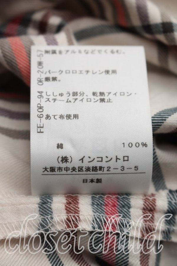 画像5: ヴィヴィアンウエストウッド 中古 / タータンチェックシャツワンピース 00（ワンサイズ） 生成  H-26-09-20-006-op-OD-ZH (5)