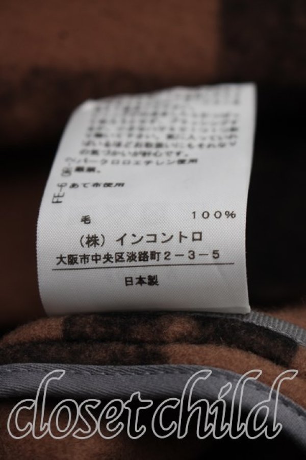 画像5: ヴィヴィアンウエストウッド 中古 / 格子ptポンチョ 00（ワンサイズ） ベージュ  H-26-09-20-007-co-OD-ZH (5)