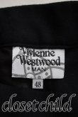 画像3: ヴィヴィアンウエストウッド MAN 中古 / アシメトリカルフロントウールパンツ 48（メンズL相当） 黒  H-26-09-20-008-pa-OD-ZH (3)