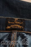画像3: ヴィヴィアンウエストウッド Anglomania and Lee 中古 / アシンメトリックデニム W30 インディゴ  H-26-09-20-011-pa-OD-ZH (3)