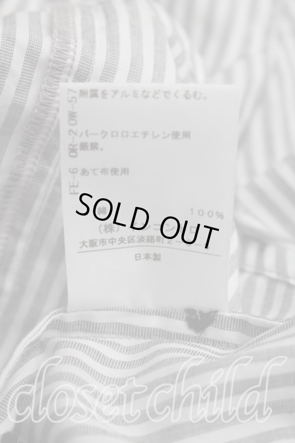 画像5: ヴィヴィアンウエストウッド 中古 / オーブ総柄シャツ 3（11号相当） 灰  H-26-09-20-012-bl-OD-ZH (5)