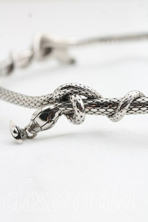 画像2: ヴィヴィアンウエストウッド 中古 / ALBANE CHOKER  シルバー  H-26-09-27-021-nl-OD-ZH (2)