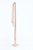 画像3: ヴィヴィアンウエストウッド 中古 / ミニバスレリーフネックレス  ピンクゴールド  H-26-09-27-022-nl-OD-ZH (3)