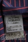 画像4: ヴィヴィアンウエストウッド 中古 / カラーオーブ刺繍ストライプシャツ I(7号相当） 紺  H-26-09-27-008-bl-OD-ZH (4)