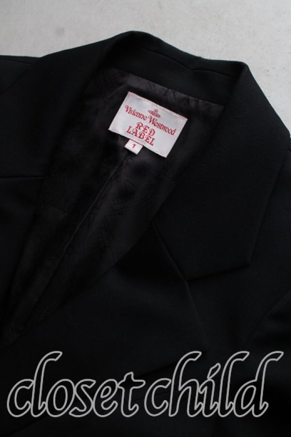 画像8: ヴィヴィアンウエストウッド 中古 / ウエストコートセットアップ 1（7号相当） 黒  H-26-09-27-009-su-OD-ZH (8)
