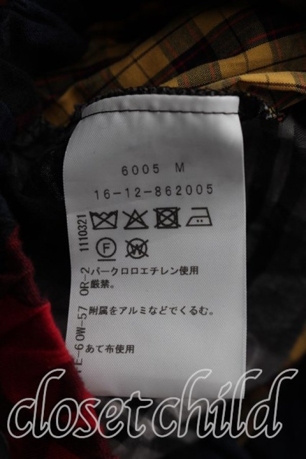 画像4: ヴィヴィアンウエストウッド 中古 / Littie　Cities　Checkクロップドシャツ 00（ワンサイズ） 赤  H-26-10-04-024-bl-OD-ZH (4)