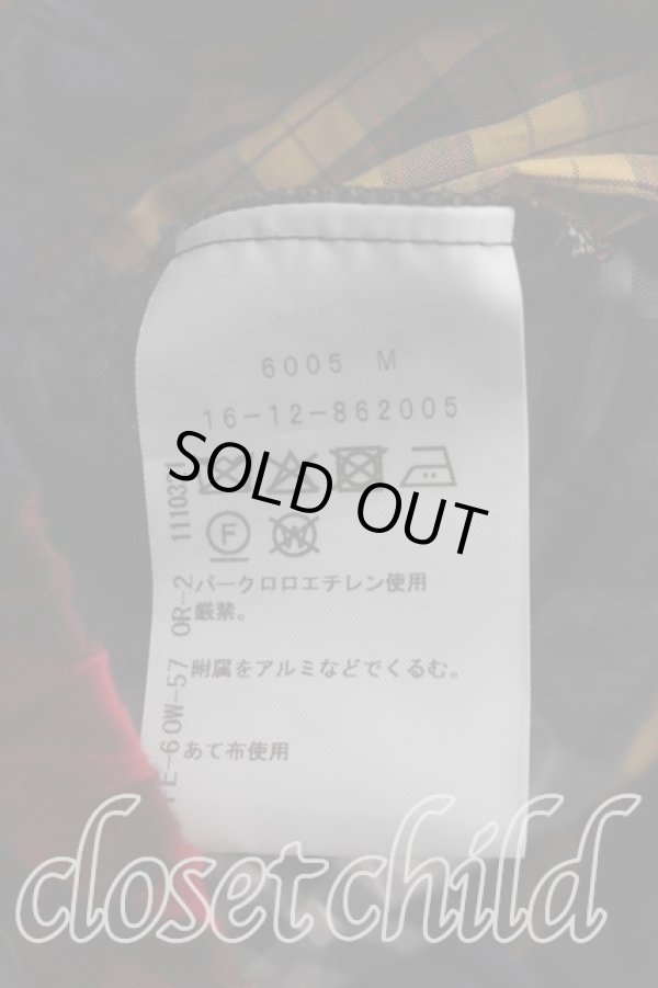 画像4: ヴィヴィアンウエストウッド 中古 / Littie　Cities　Checkクロップドシャツ 00（ワンサイズ） 赤  H-26-10-04-024-bl-OD-ZH (4)