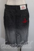 画像2: ヴィヴィアンウエストウッド 中古 / グラデーションデニムスカート 38（M相当） 黒  H-26-10-04-026-sk-OD-ZH (2)