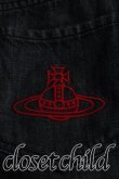 画像6: ヴィヴィアンウエストウッド 中古 / グラデーションデニムスカート 38（M相当） 黒  H-26-10-04-026-sk-OD-ZH (6)