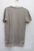 画像2: ANGLOMANIA 中古 / スカルptTシャツ 36（S相当） ベージュ  H-26-10-04-028-ts-OD-ZH (2)