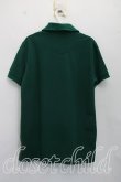 画像2: ヴィヴィアンウエストウッド MAN 中古 / オーブ刺繍ポロシャツ 46（メンズM相当） 緑  H-26-10-04-038-to-OD-ZH (2)