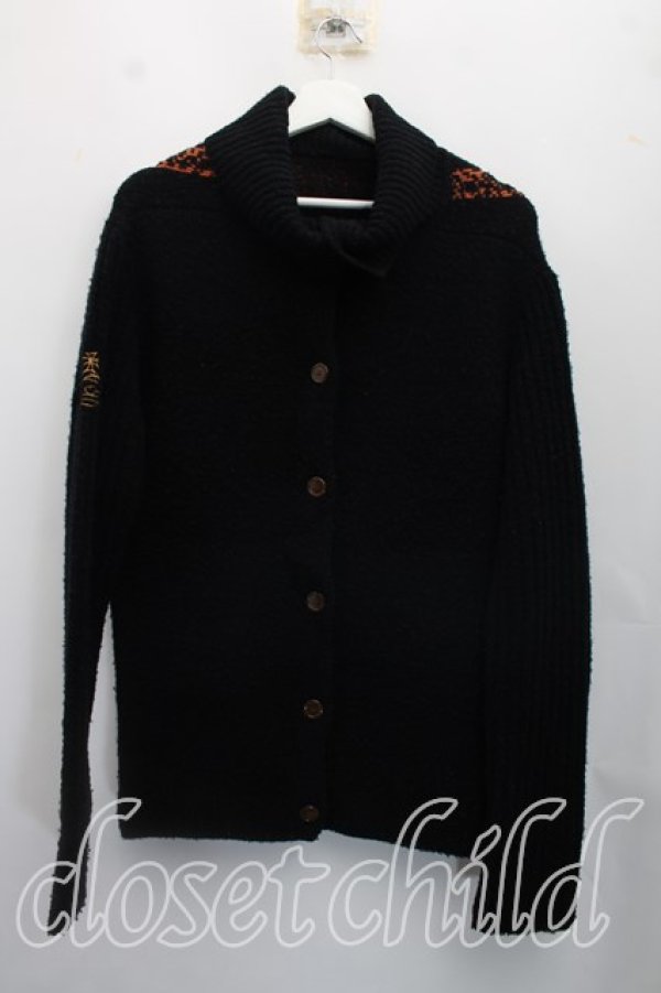 画像2: ヴィヴィアンウエストウッド MAN 中古 / ナポレオンニット 46（メンズM相当） 黒  H-26-10-04-048-to-OD-ZH (2)