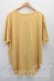 画像2: ヴィヴィアンウエストウッド 中古 / オーガニックBD天竺ロードキルキャットラウンドヘムTシャツ 00（ワンサイズ） 黄色  H-26-10-04-050-to-OD-ZH (2)