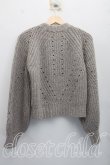 画像2: ヴィヴィアンウエストウッド 中古 / ローゲージアイレットニット 00（ワンサイズ） ベージュ  H-26-10-04-053-to-OD-ZH (2)