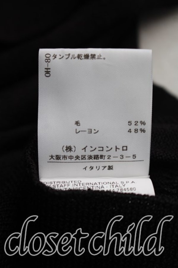 画像5: ヴィヴィアンウエストウッド 中古 / ノースリーブニット S(7号相当） 黒  H-26-10-04-056-to-OD-ZH (5)