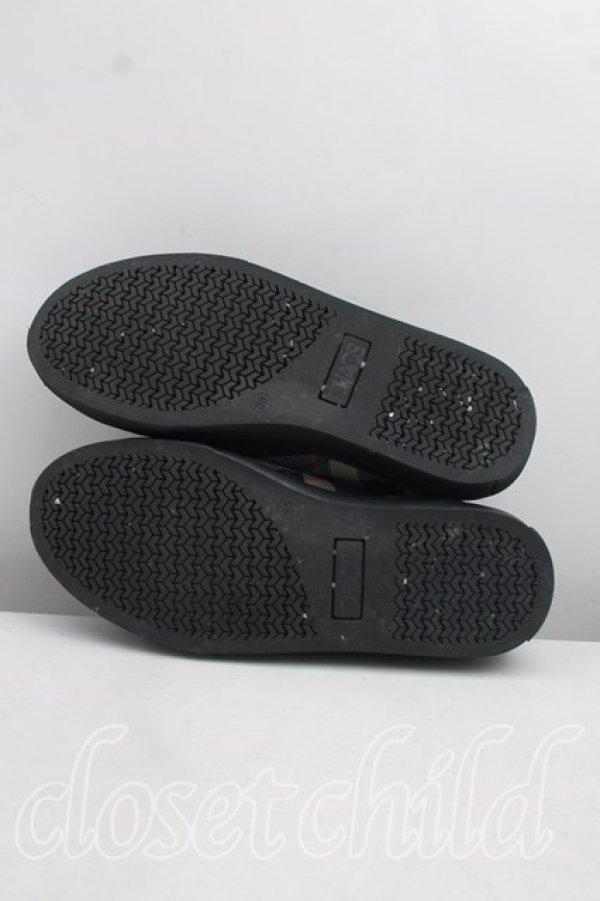 画像5: ヴィヴィアンウエストウッド 中古 / PLIMSOLL LOW TOPスニーカー 36（23cm相当） 緑  H-26-10-04-062-sh-OD-ZH (5)