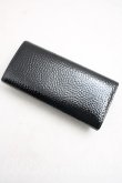 画像2: ヴィヴィアンウエストウッド 中古 / エナメル長財布  黒  H-26-10-04-064-wa-OD-ZH (2)
