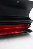 画像4: ヴィヴィアンウエストウッド 中古 / エナメル長財布  黒  H-26-10-04-064-wa-OD-ZH (4)