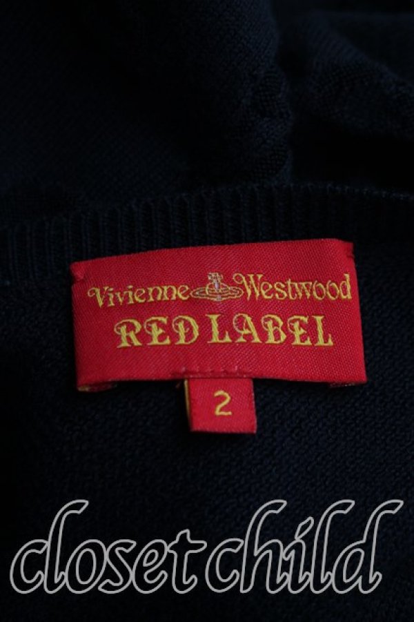 画像3: ヴィヴィアンウエストウッド 中古 / チェーンオーブ総柄ワンピース 2（9号相当） 黒  H-26-10-04-010-op-OD-ZH (3)