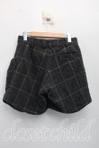 画像2: ヴィヴィアンウエストウッド 中古 / グラフチェックウールハーフパンツ 38（7号相当） 灰  H-26-10-04-012-pa-OD-ZH (2)