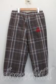 画像2: ヴィヴィアンウエストウッド 中古 / タータンチェックデニムタックハーフパンツ 00（ワンサイズ） 茶  H-26-10-04-016-pa-OD-ZH (2)