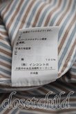 画像5: ヴィヴィアンウエストウッド 中古 / ハートビブシャツ 2（9号相当） 茶ｘ青  H-26-10-04-018-bl-OD-ZH (5)