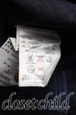 画像4: ヴィヴィアンウエストウッド MAN 中古 / オーブ刺繍ダイヤ柄シャツ 44（メンズM相当） 紺  H-26-10-11-022-bl-OD-ZH (4)