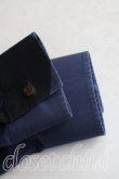 画像6: ヴィヴィアンウエストウッド MAN 中古 / オーブ刺繍ダイヤ柄シャツ 44（メンズM相当） 紺  H-26-10-11-022-bl-OD-ZH (6)