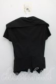 画像2: ANGLOMANIA 中古 / マンデーブラウス 40（9号相当） 黒  H-26-10-11-033-bl-OD-ZH (2)