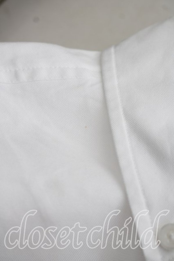 画像8: ヴィヴィアンウエストウッド 中古 / オーガニックオックスフォードクロップドシャツ 00（ワンサイズ） 白  H-26-10-11-040-bl-OD-ZH (8)