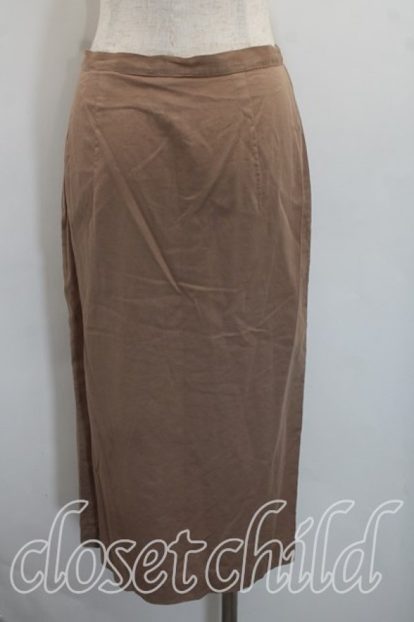 画像2: ANGLOMANIA 中古 / STOP スカート 40（9号相当） 茶  H-26-10-11-045-sk-OD-ZH (2)