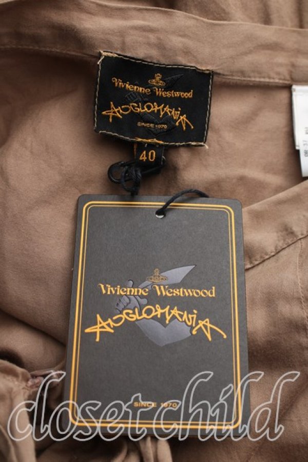 画像3: ANGLOMANIA 中古 / STOP スカート 40（9号相当） 茶  H-26-10-11-045-sk-OD-ZH (3)