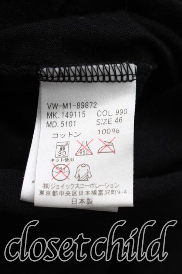 画像4: ヴィヴィアンウエストウッド MAN 中古 / スカルパッチptTシャツ 46（メンズM相当） 黒  H-26-10-11-049-ts-OD-ZH (4)