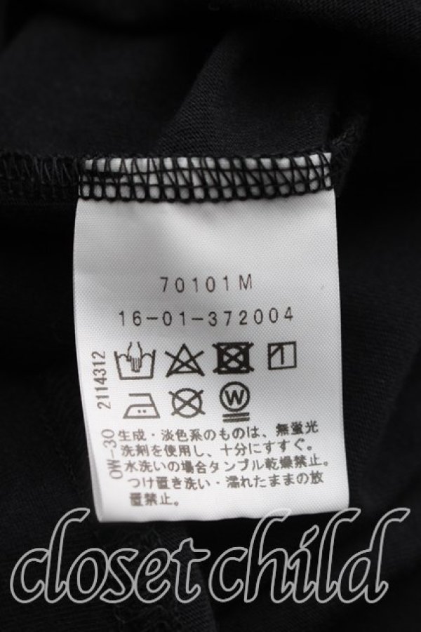 画像4: ヴィヴィアンウエストウッド 中古 / オーガニック天竺クラウンTシャツ 2（9号相当） 黒  H-26-10-11-054-ts-OD-ZH (4)