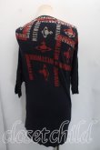 画像2: ヴィヴィアンウエストウッド MAN 中古 / パズルグリッドカットソー 44（メンズS相当） 紺  H-26-10-11-057-to-OD-ZH (2)