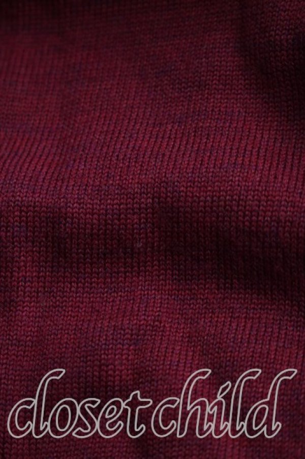 画像5: ヴィヴィアンウエストウッド MAN 中古 / オーブ刺繍カーディガン 46（メンズM相当） 赤  H-26-10-11-058-to-OD-ZH (5)