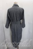 画像2: ヴィヴィアンウエストウッド 中古 / シャンブレーシャツワンピース 00（ワンサイズ） インディゴ  H-26-10-11-007-op-OD-ZH (2)