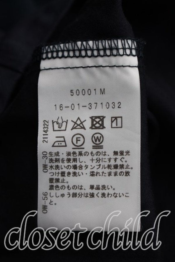 画像4: ヴィヴィアンウエストウッド 中古 / 単色オーブ刺繍切替カットソー 2（9号相当） 紺  H-26-10-11-069-to-OD-ZH (4)