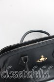 画像5: ヴィヴィアンウエストウッド 中古 / エグゼクティブハンドバッグ  黒  H-26-10-11-074-ba-OD-ZH (5)