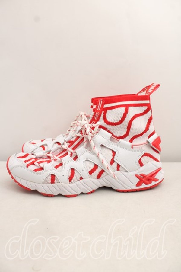 画像3: ヴィヴィアンウエストウッド 中古 / ヴィヴィアンウエストウッド × ASICS TIGER US8（26cm相当） 赤ｘ白  H-26-10-11-088-sh-OD-ZH (3)