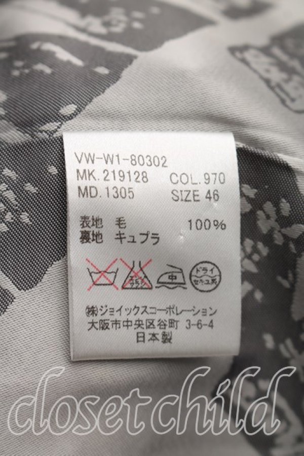画像4: ヴィヴィアンウエストウッド MAN 中古 / プリンスコート 46（メンズM相当） 黒  H-26-10-11-009-co-OD-ZH (4)
