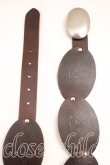 画像2: ヴィヴィアンウエストウッド 中古 / オーブ型押シレザーサッシュベルト  茶  H-26-10-11-100-gd-OD-ZH (2)
