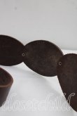 画像3: ヴィヴィアンウエストウッド 中古 / オーブ型押シレザーサッシュベルト  茶  H-26-10-11-100-gd-OD-ZH (3)